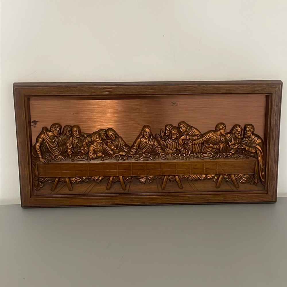 The Last Supper Copper Craft Guild Framed Copper Picture Canada Home Wall Decor